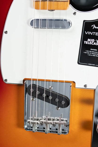 Fender Vintera III Mid '60s Telecaster Electric Guitar - 3-Color Sunburst with Gig Bag
