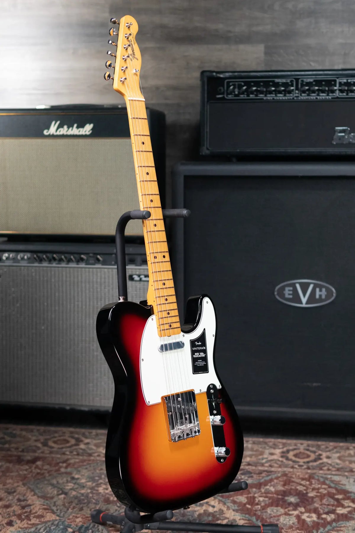 Fender Vintera III Mid '60s Telecaster Electric Guitar - 3-Color Sunburst with Gig Bag