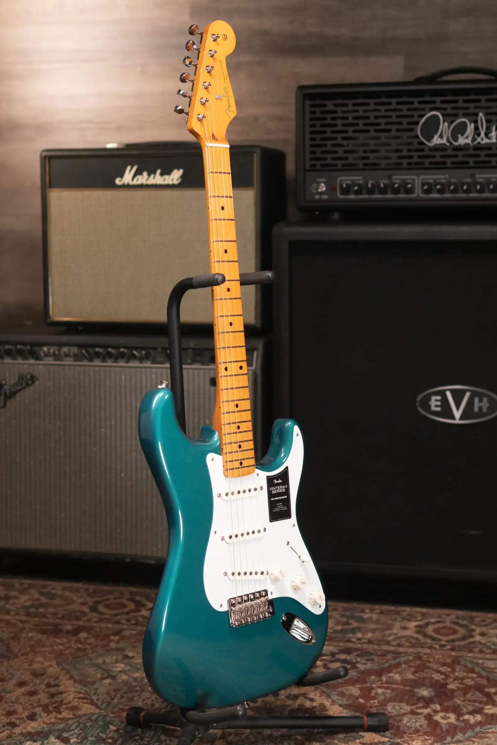 Fender Vintera II '50s Stratocaster Electric Guitar - Ocean Turquoise with Gig Bag