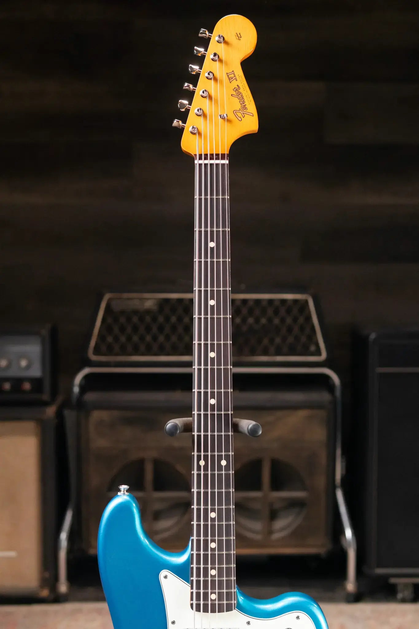 Fender Vintera II '60s Bass VI - Lake Placid Blue with Gig Bag