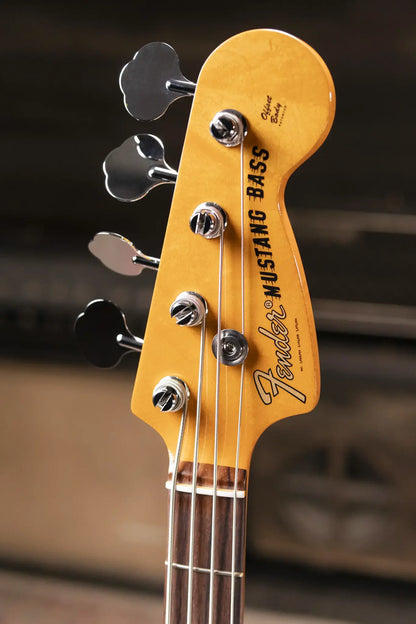 Fender Vintera II '70s Competition Mustang Bass - Competition Orange with Gig Bag