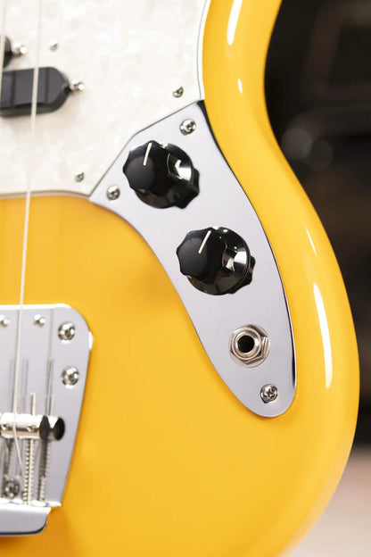 Fender Vintera II '70s Competition Mustang Bass - Competition Orange with Gig Bag