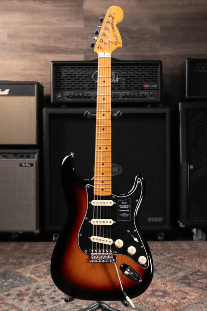 Fender Vintera II '70s Stratocaster Electric Guitar - 3-Color Sunburst with Gig Bag