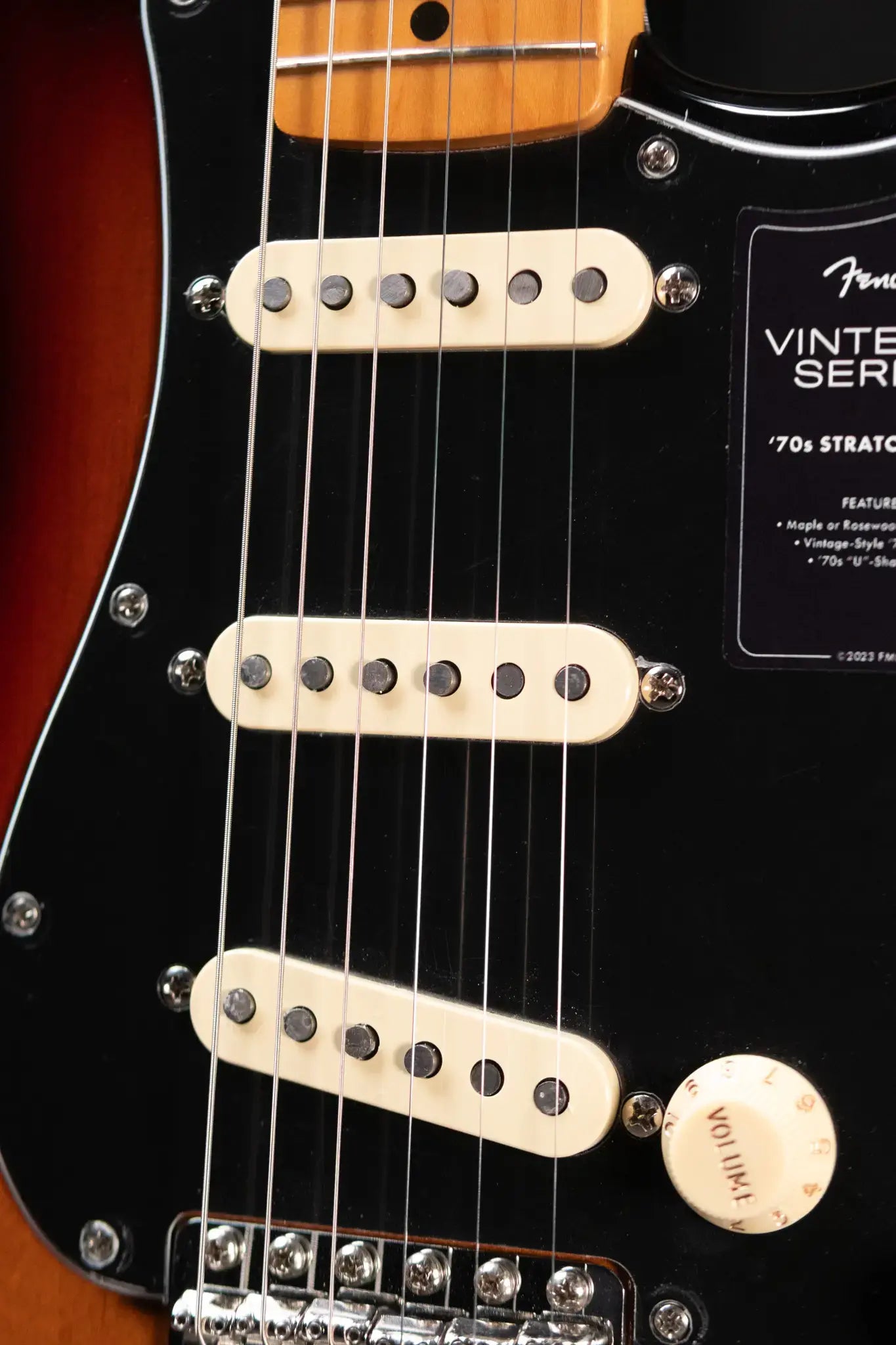 Fender Vintera II '70s Stratocaster Electric Guitar - 3-Color Sunburst with Gig Bag