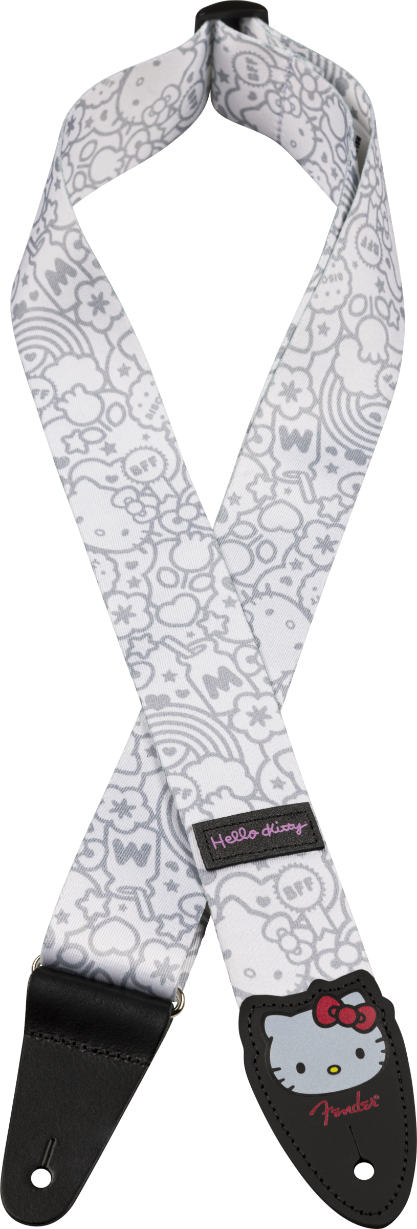 Fender x Hello Kitty White Poly Strap