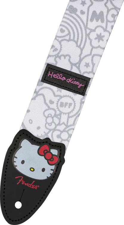 Fender x Hello Kitty White Poly Strap