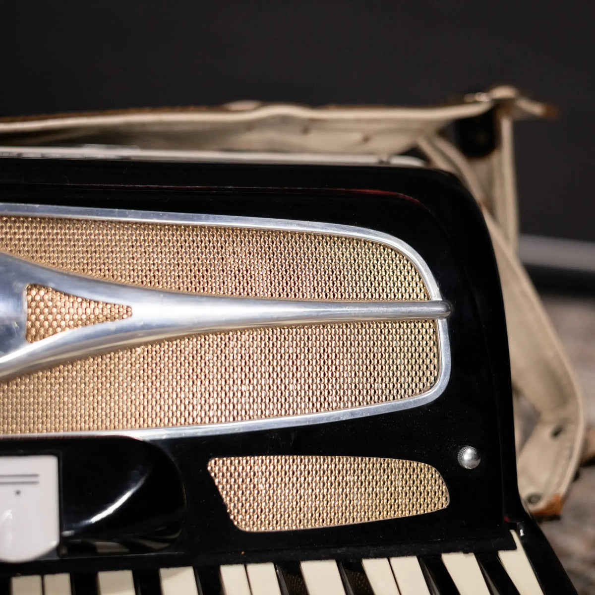 Ferrari 41-Key, 120 Button Accordion with Hardshell Case, Black - Used