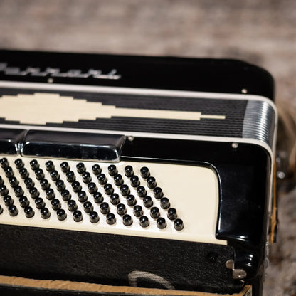 Ferrari 41-Key, 120 Button Accordion with Hardshell Case, Black - Used