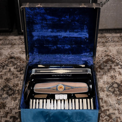 Ferrari 41-Key, 120 Button Accordion with Hardshell Case, Black - Used