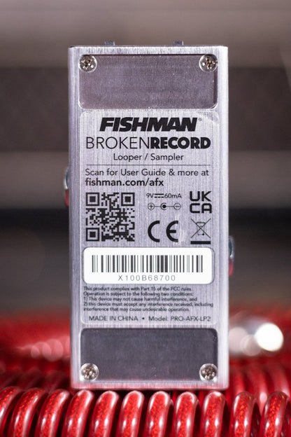 Fishman AFX Broken Record Mini Looper/Sampler