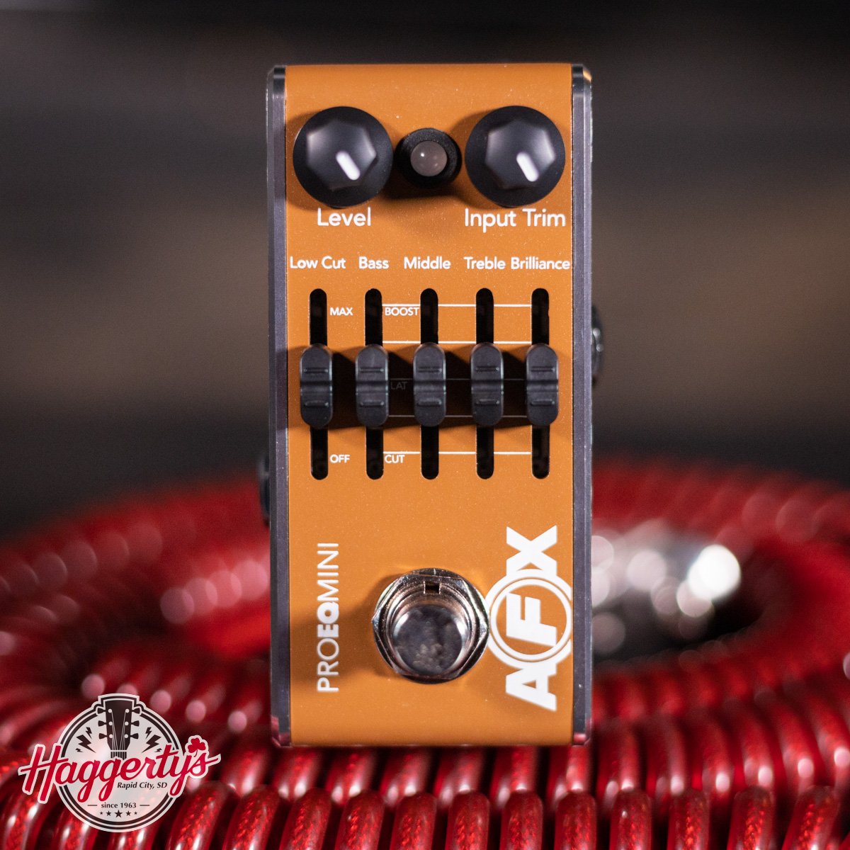 Fishman AFX Pro EQMini Acoustic Preamp & EQ Pedal