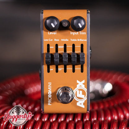 Fishman AFX Pro EQMini Acoustic Preamp & EQ Pedal