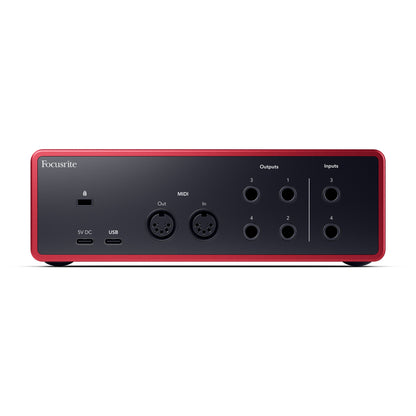 Focusrite Scarlett 4i4 4th Generation Audio Interface