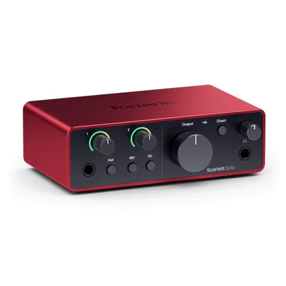 Focusrite Scarlett Solo 4th Generation Audio Interface