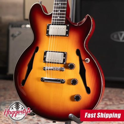 Fret King Elise Electric Guitar - Tobacco Sunburst with Gig Bag - Used