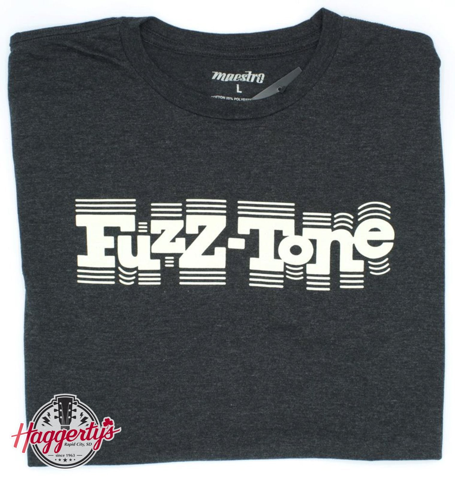 Gibson Maestro Fuzztone T-Shirt Charcoal Xtra Large