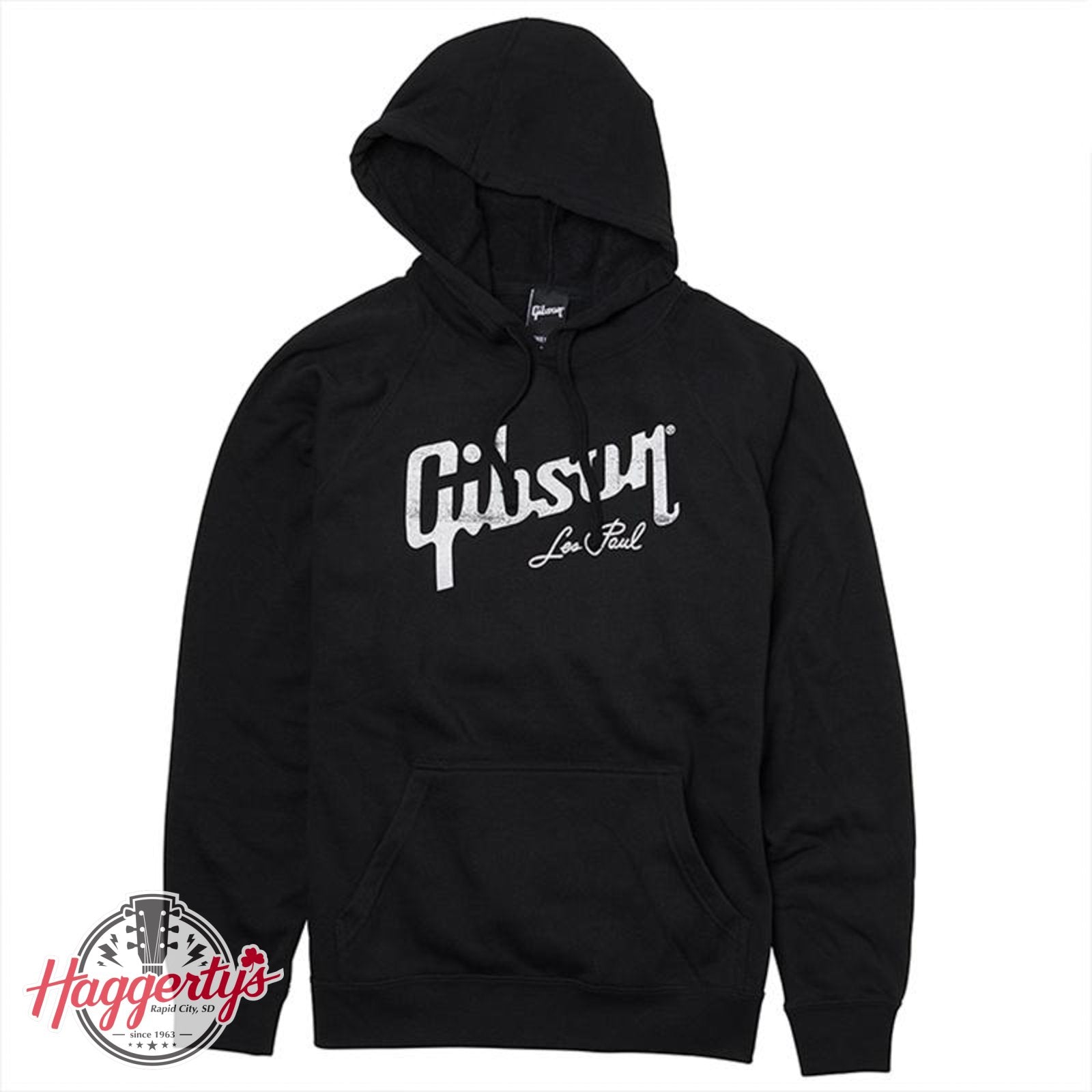 Gibson Les Paul Hoodie - Black - XXL