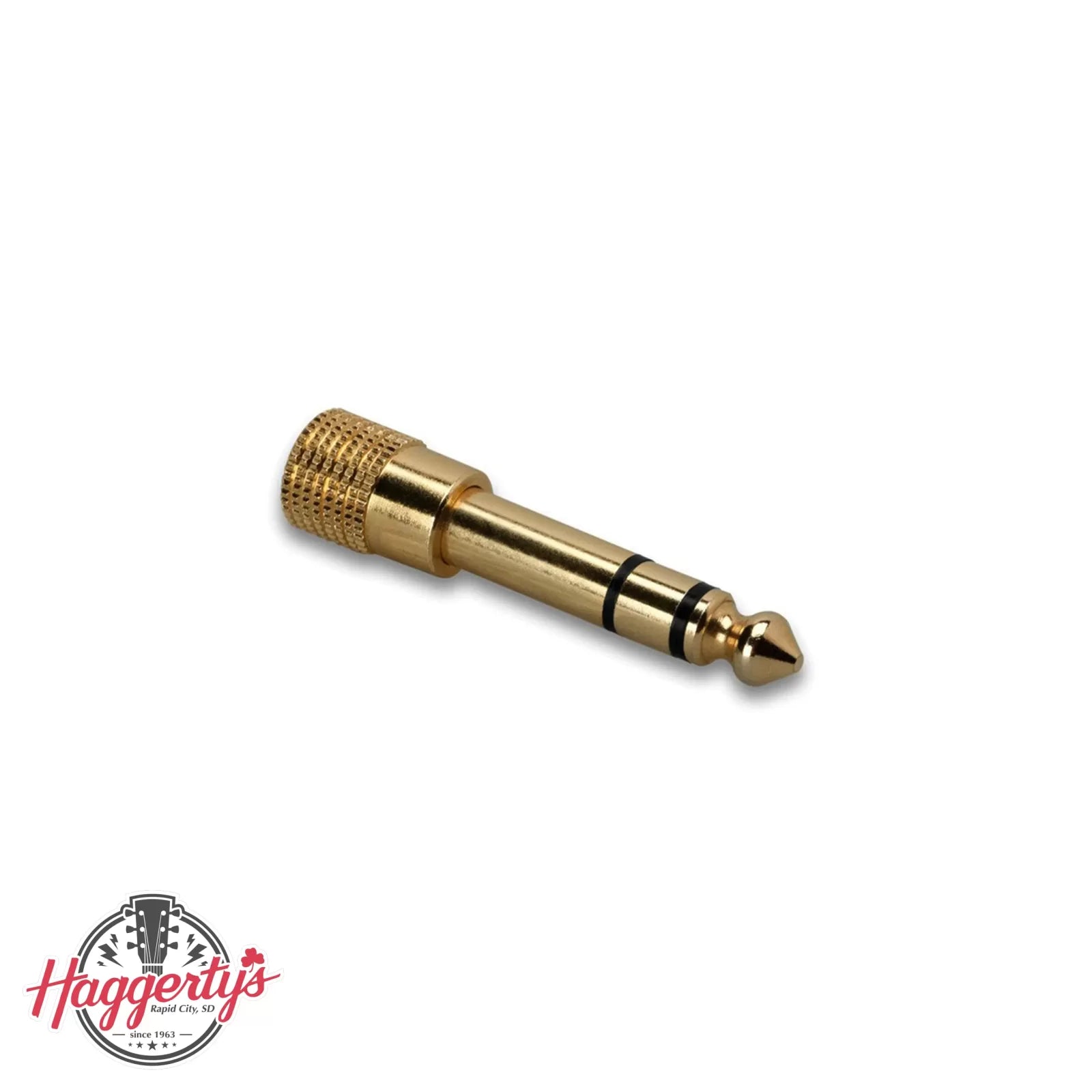 Hosa GHP-105 Headphone Adaptor 3.5 mm TRS to 1/4 in TRS