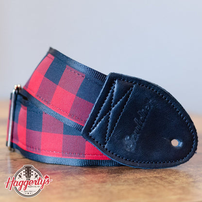 Souldier Classic Series Guitar Strap, Buffalo Plaid