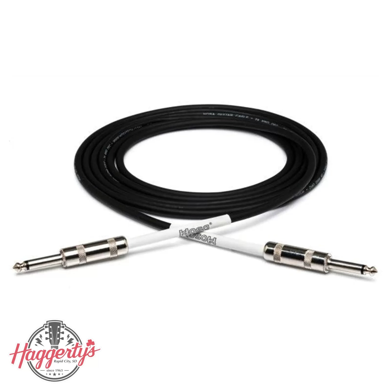 Hosa GTR-210 Guitar Cable Hosa Straight to Same 10 ft