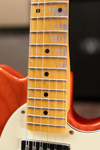 G&L ASAT Classic Tribute Series Bluesboy Semi-Hollow Electric Guitar - Clear Orange - Used