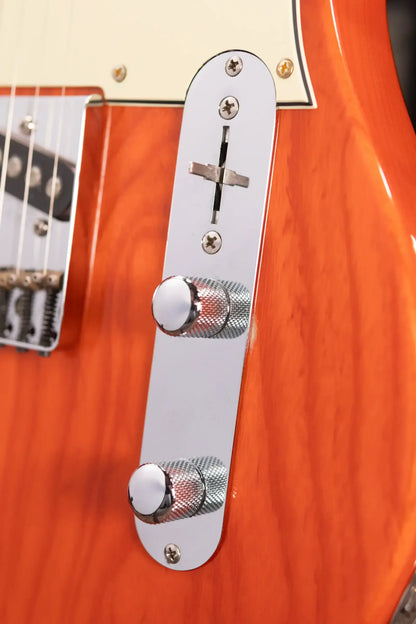 G&L ASAT Classic Tribute Series Bluesboy Semi-Hollow Electric Guitar - Clear Orange - Used