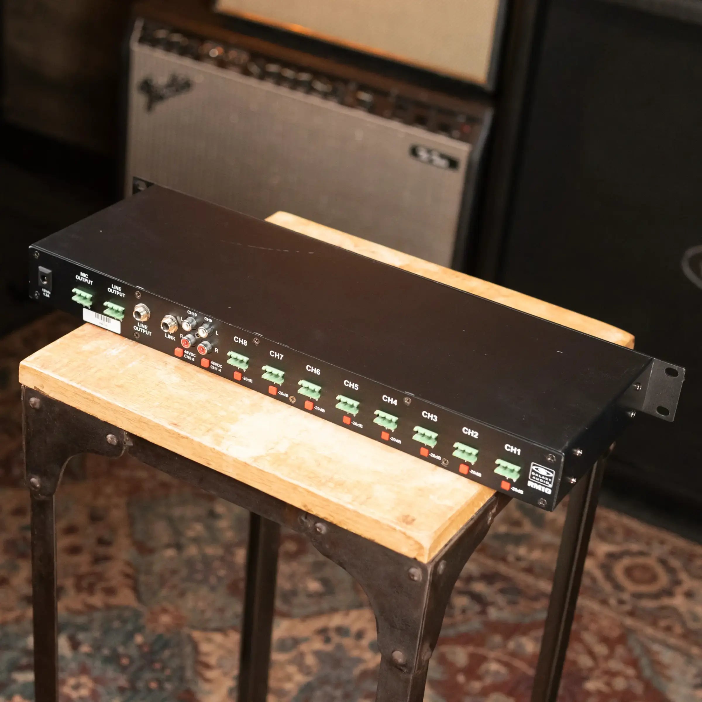 Galaxy Audio RM10 10-Channel Mic/Line Mixer - Used