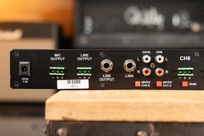 Galaxy Audio RM10 10-Channel Mic/Line Mixer - Used