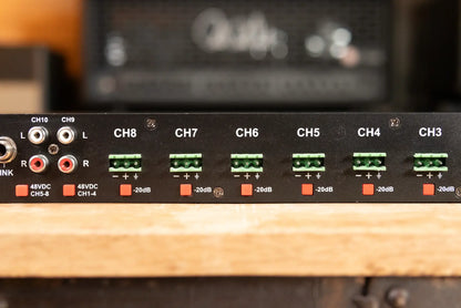 Galaxy Audio RM10 10-Channel Mic/Line Mixer - Used