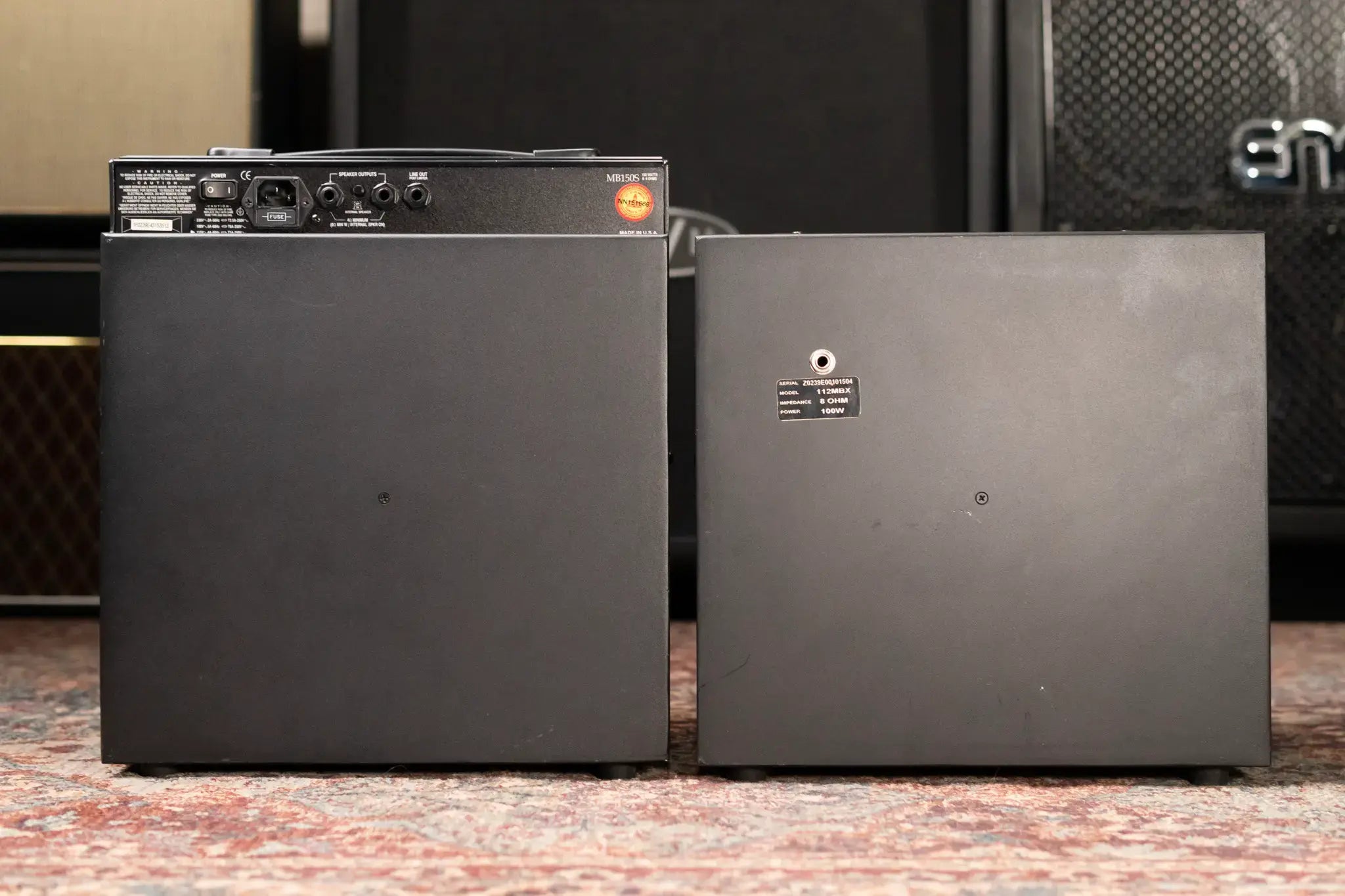 Gallien Krueger Microamplifier Series MBS w/Extension Cab - Used