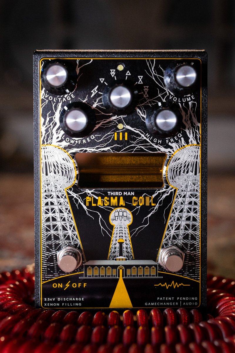 Gamechanger Audio Third Man Records Plasma Coil High Voltage Distortion Pedal