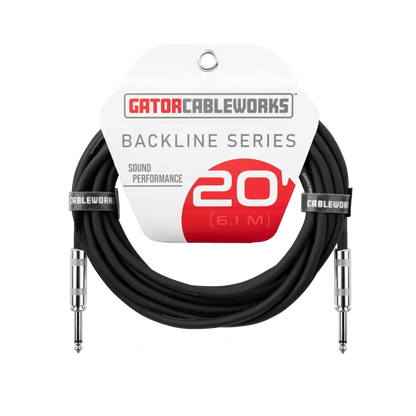Gator Cableworks Backline Series Instrument Cable - 20ft