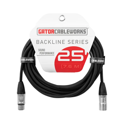 Gator Cableworks Backline Series XLR Cable - 25ft
