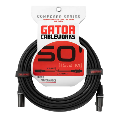 Gator Cableworks Composer Series XLR Cable - 50ft