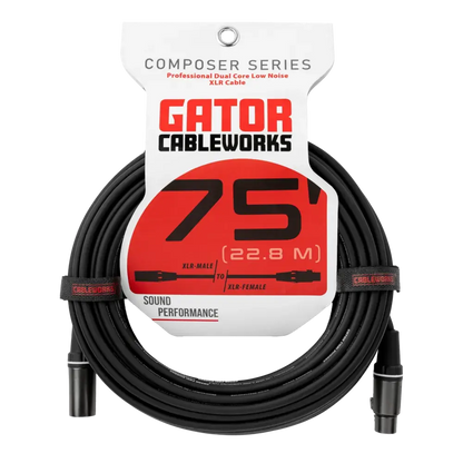 Gator Cableworks Composer Series XLR Cable - 75ft