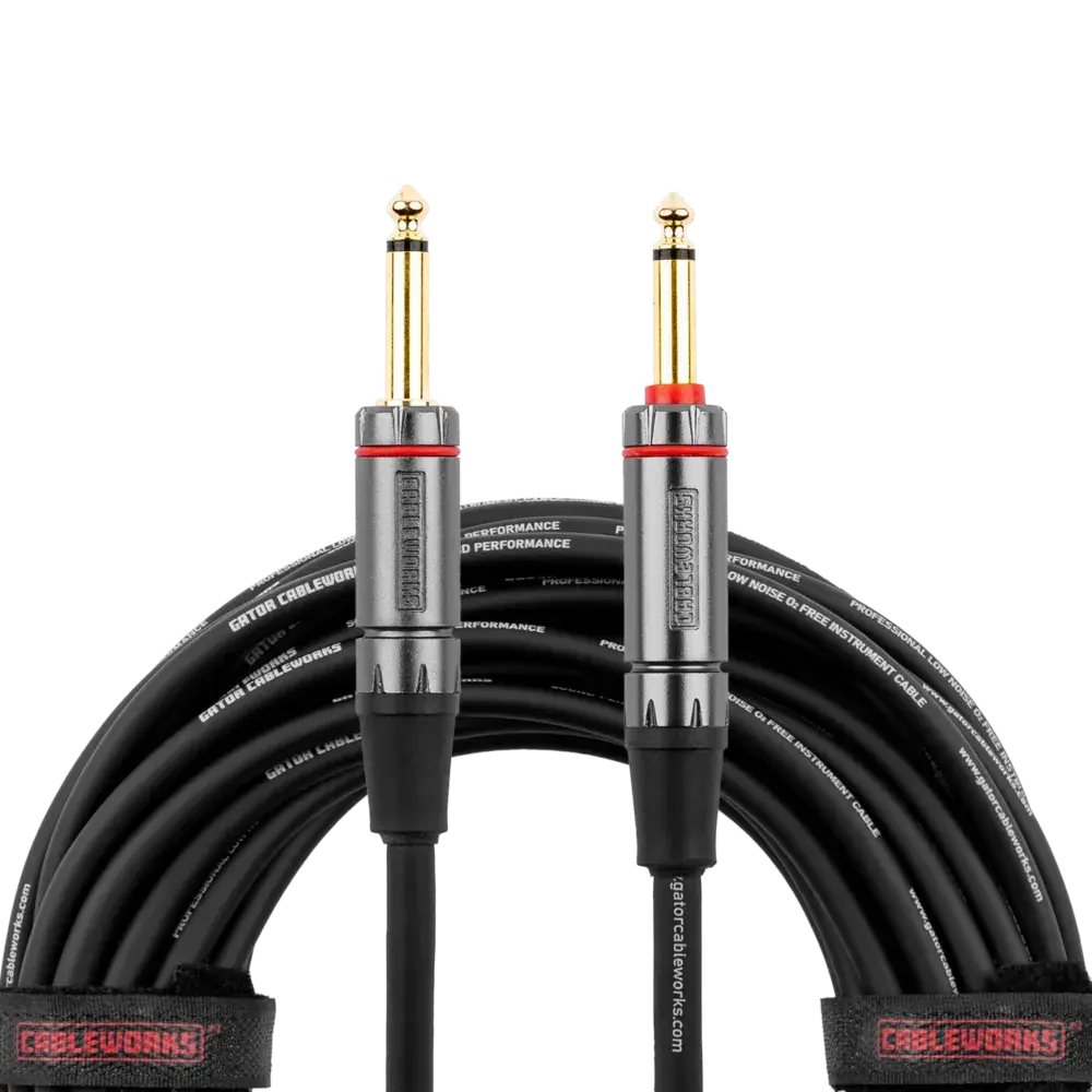 Gator Cableworks Headliner Series Instrument Cable - 20ft - Quiet Connect