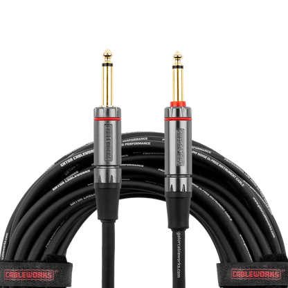 Gator Cableworks Headliner Series Instrument Cable - 20ft - Quiet Connect