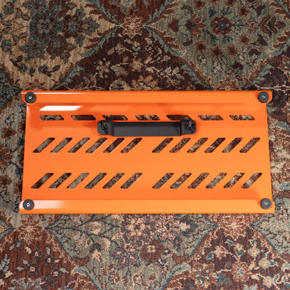 Gator GPB-BAK-ORG Large Pedal Board - Orange Aluminum with Gig Bag - Used
