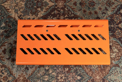 Gator GPB-BAK-ORG Large Pedal Board - Orange Aluminum with Gig Bag - Used