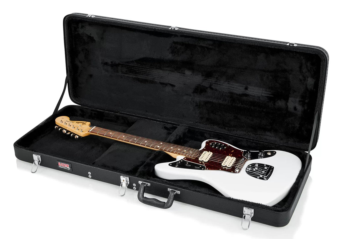 Gator Hard Shell Wood Case For Jaguar Jagmaster And Jazzmaster Style Guitars
