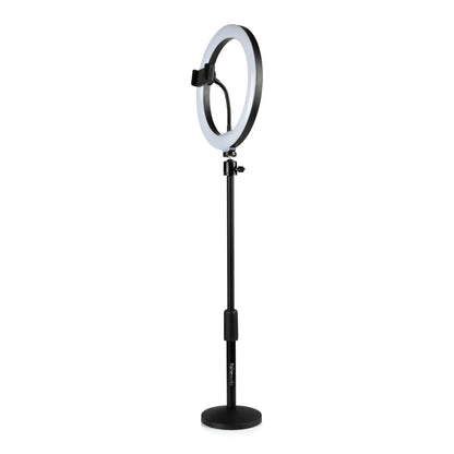 Gator Ring Light Round Base Desktop Stand With Phone Clamp