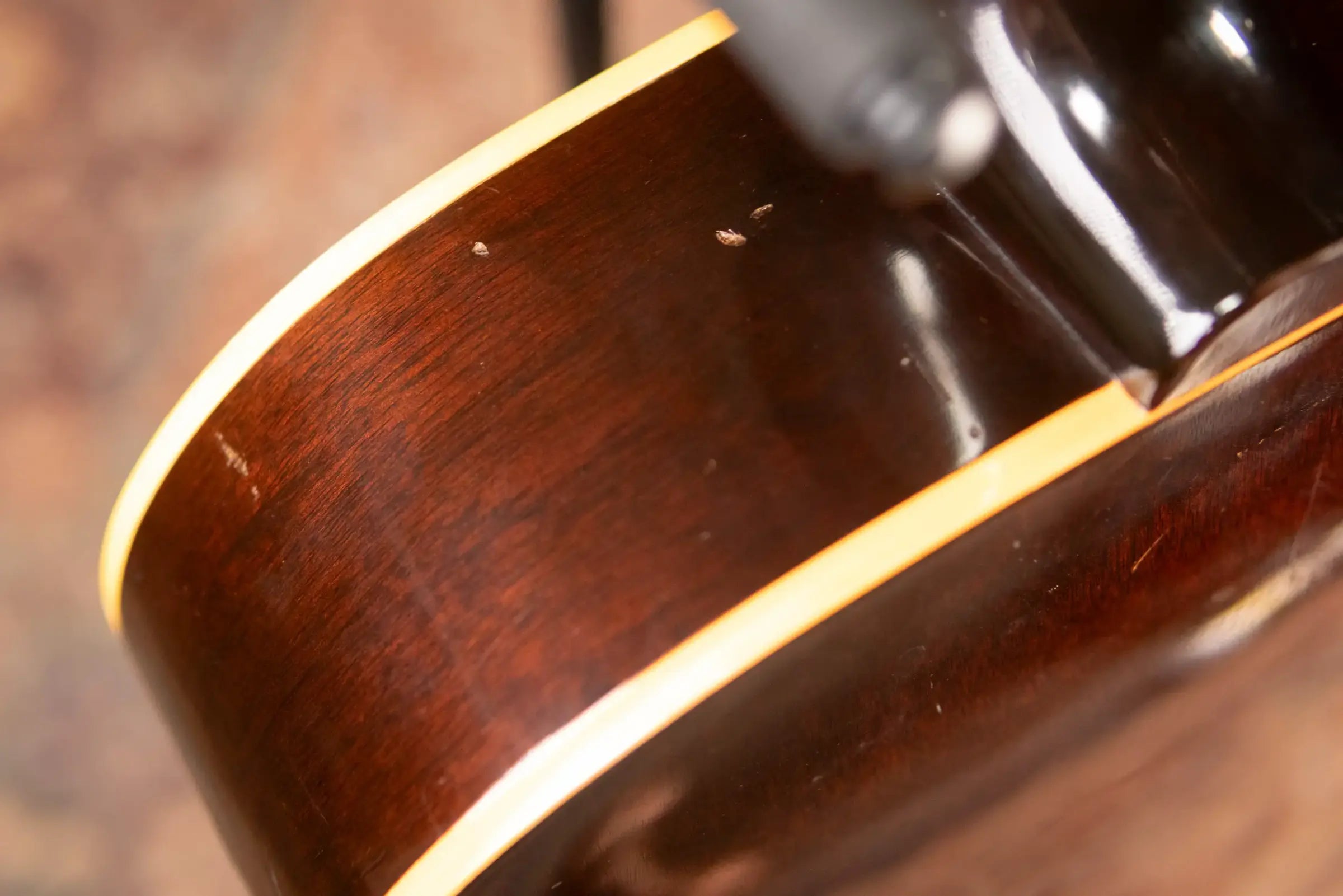 Gibson 1946-1952 L-48 Acoustic Guitar with DeArmond Monkey on a Stick - Tobacco Sunburst with Hardshell Case - Used