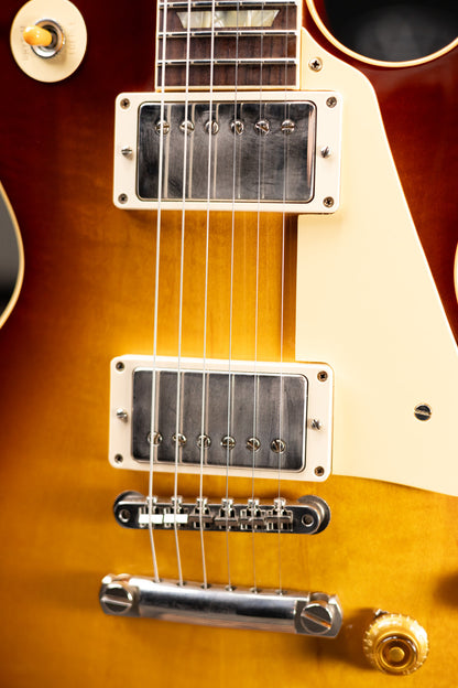 Gibson Custom Shop Les Paul 1958 Historic Collection 70th Anniversary Electric Guitar - Iced Tea Burst with Hardshell Case - Used