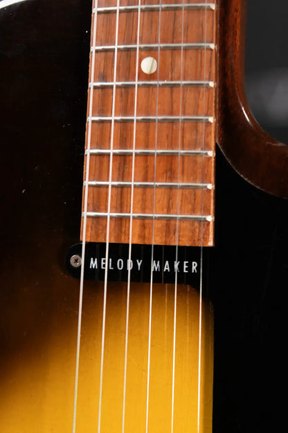 Gibson 1959 Melody Maker 3/4 Size Electric Guitar Tobacco Sunburst with Hardshell Case - Used
