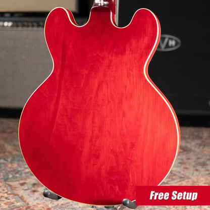 Gibson 1961 ES-330TC Thinline Hollow Body Electric Guitar Cherry with Hardshell Case - Used