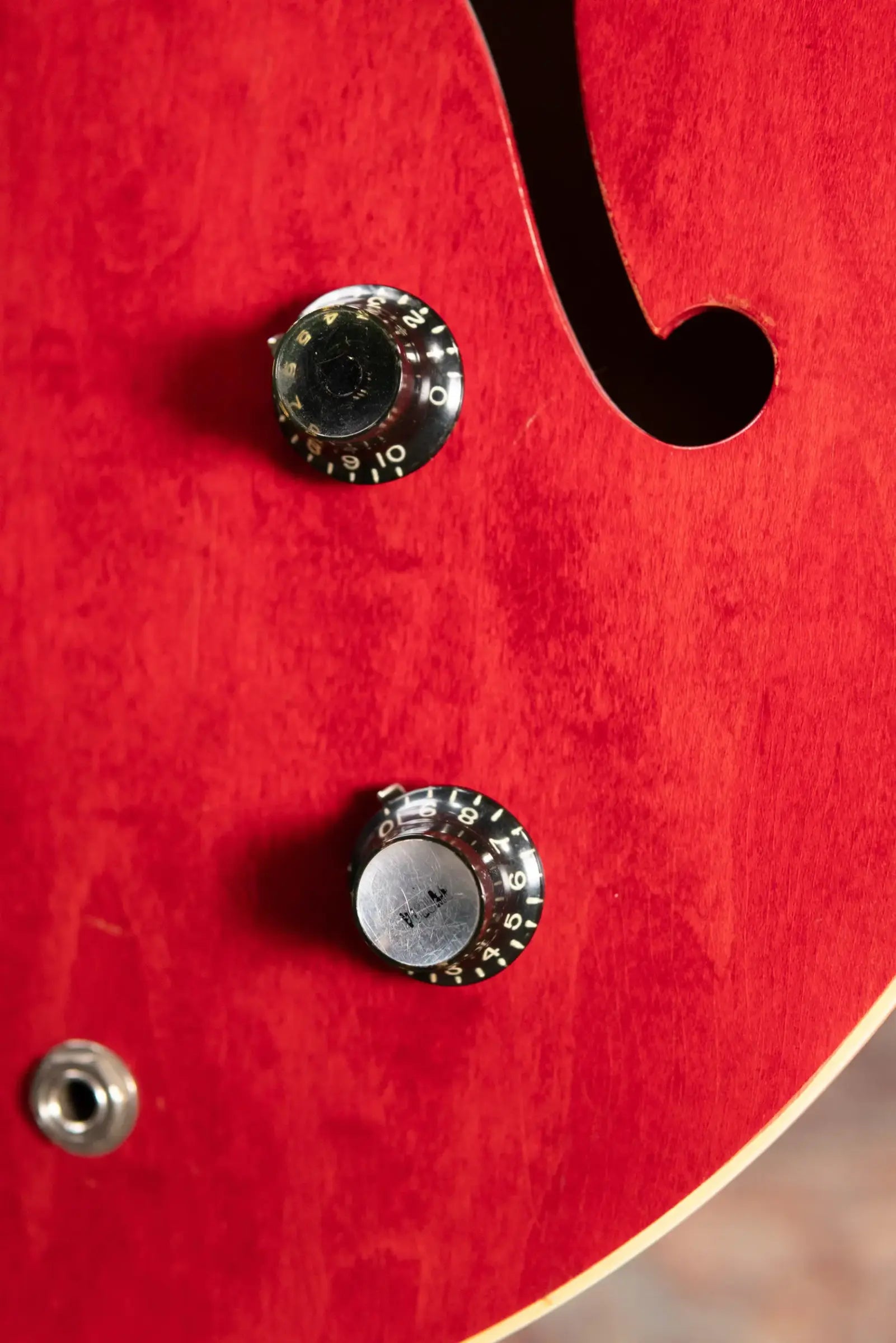 Gibson 1961 ES-330TC Thinline Hollow Body Electric Guitar Cherry with Hardshell Case - Used