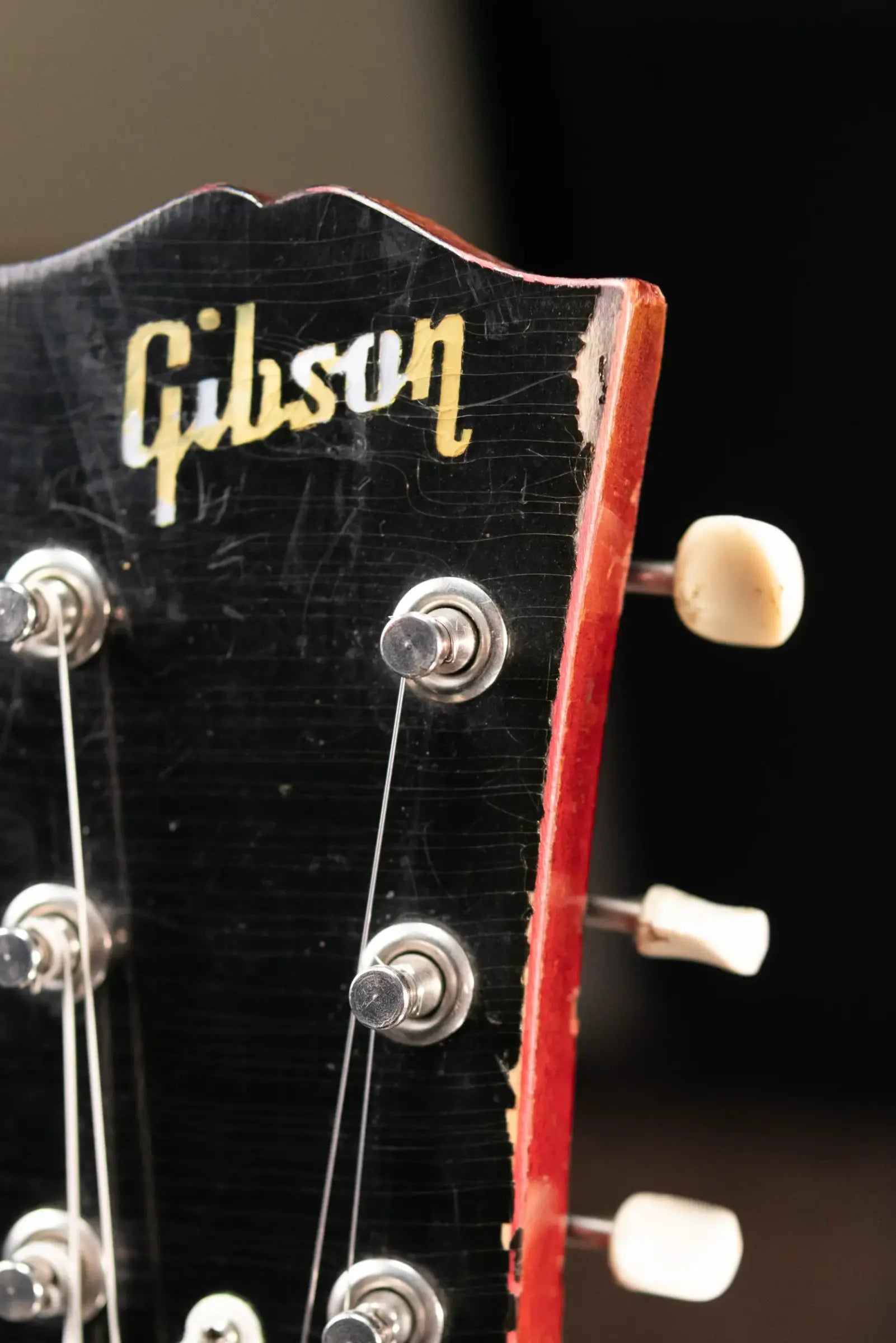 Gibson 1961 ES-330TC Thinline Hollow Body Electric Guitar Cherry with Hardshell Case - Used