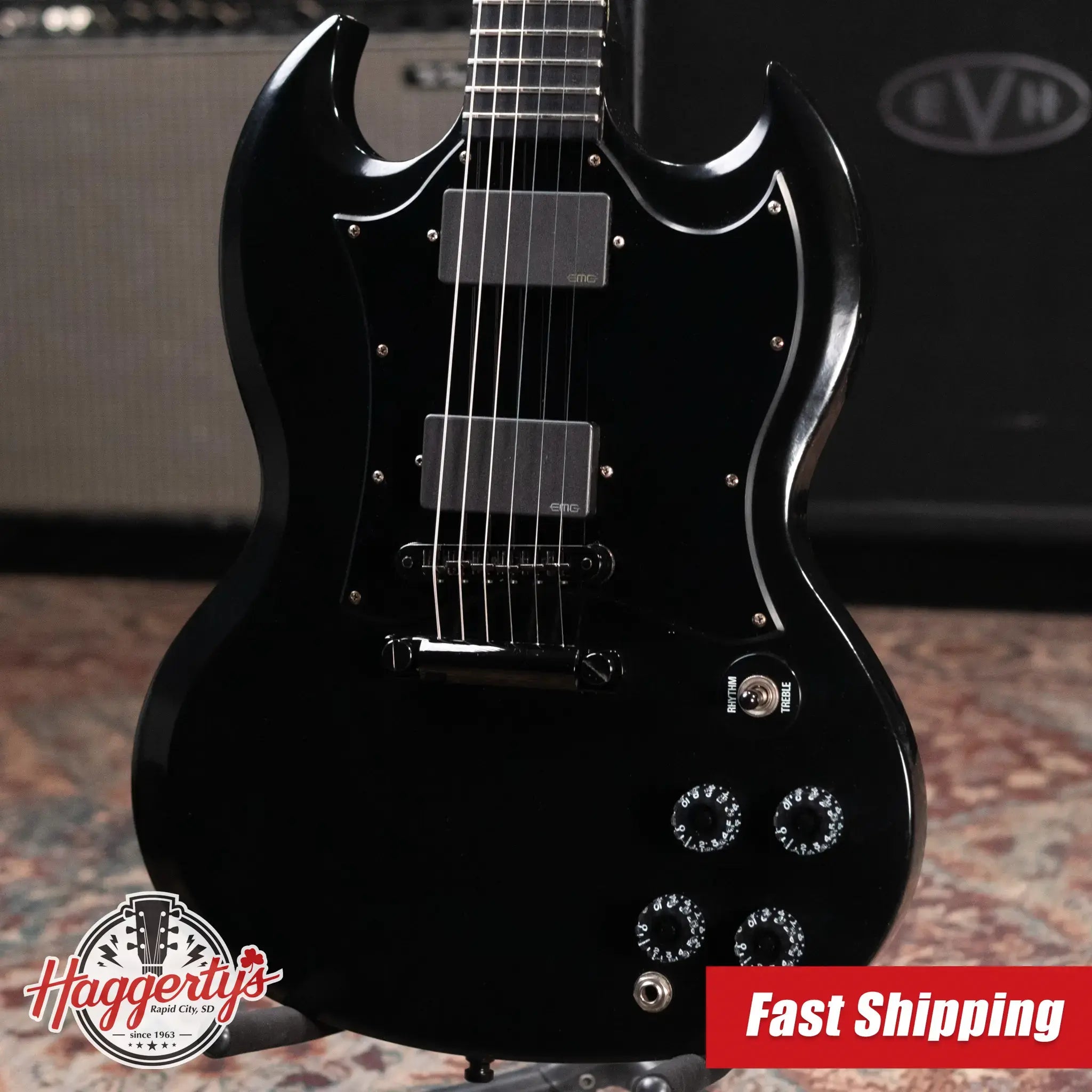 Gibson 2002 SG Gothic Electric Guitar with Hardshell Case - Used