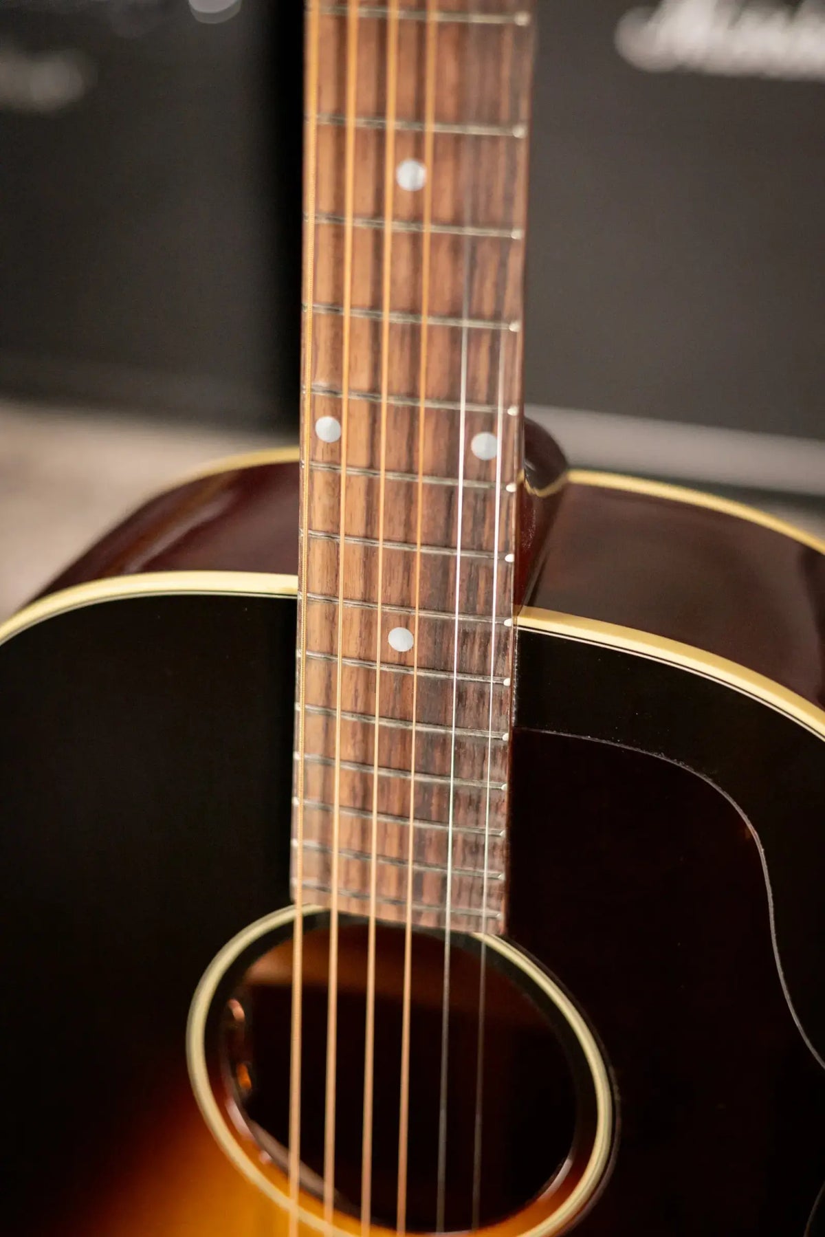 Gibson 50s J-45 Original Dreadnought Acoustic/Electric Guitar - Vintage Sunburst with Hardshell Case