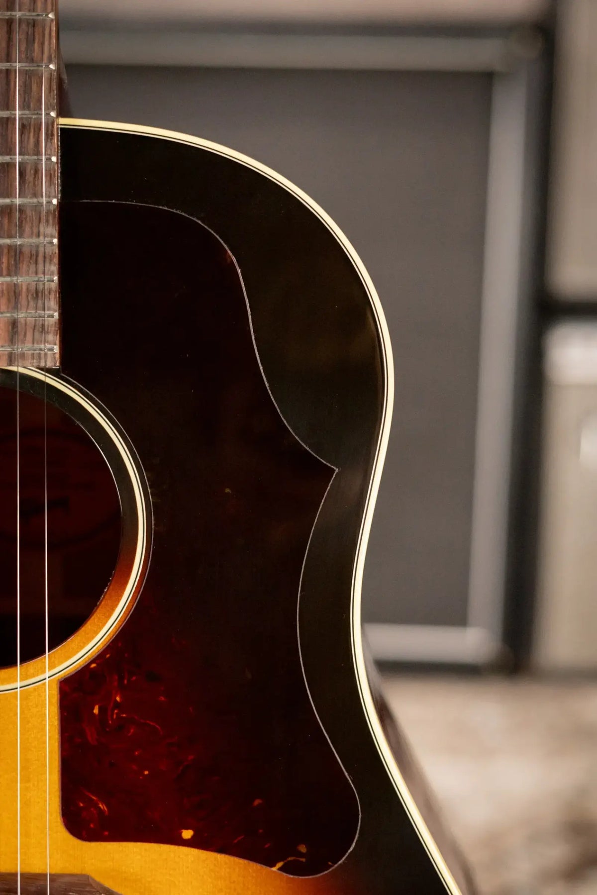 Gibson 50s J-45 Original Dreadnought Acoustic/Electric Guitar - Vintage Sunburst with Hardshell Case